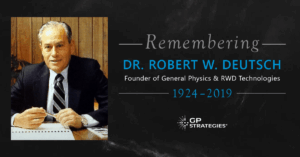 A Tribute to Dr. Robert W. Deutsch