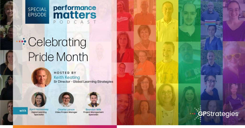 rainbow pride flag mosaic