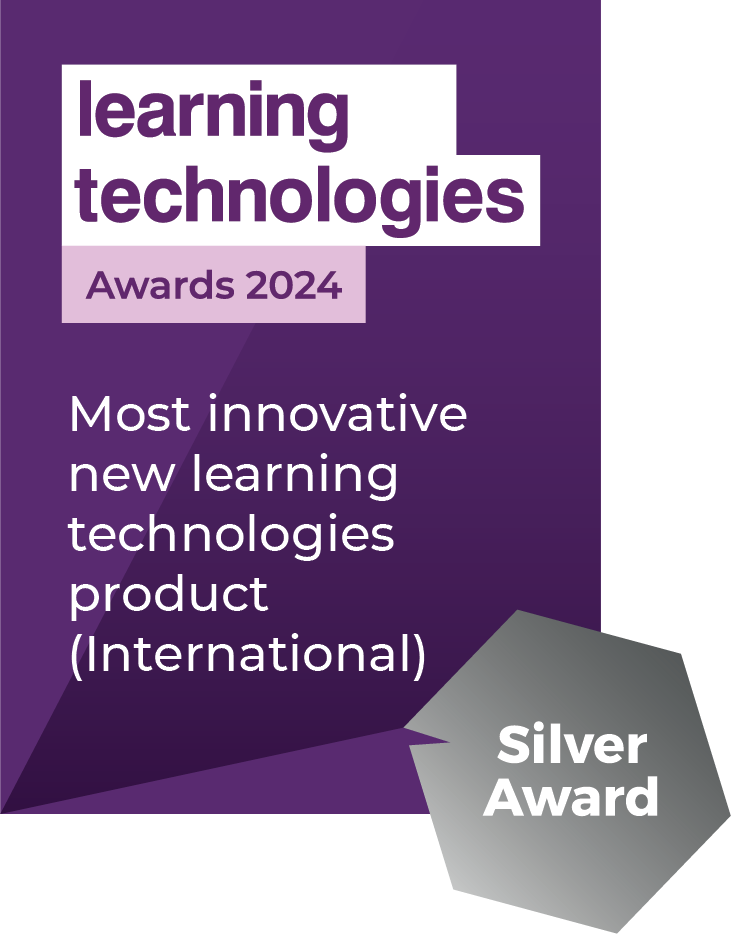 LT24 Award Silver-Most innovative new learning technologies product (International)